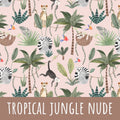 Tropical jungle nude Bio Jersey