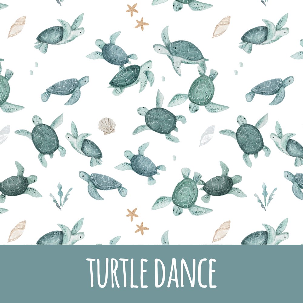 Turtle dance Vorbestellung (Stoffart wählbar) - Mamikes