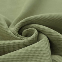 Waffelstrick Jersey olive - Mamikes