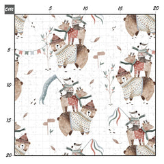 Winter adventure Baumwolle - Mamikes